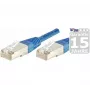 EXERTIS CONNECT Cat.6 F/UTP komutacinis kabelis, 30m, mėlynas, Slimline Boot 853346
