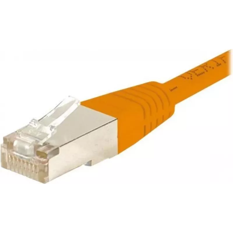 EXERTIS CONNECT CAT.6 S/FTP PiMF komutacinis kabelis, oranžinis, 10 m 854472