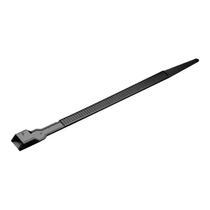 EXERTIS CONNECT Industrial Cable Ties 235 x 9 mm, juodos nailoninės, 100 vnt. paketas 620626