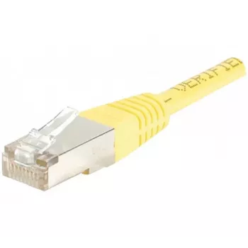 EXERTIS CONNECT CAT6 F/UTP komutacinis kabelis, geltonas, 50 m, Slim Boot, LSZH 853353