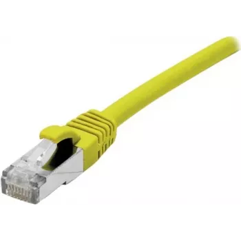 Dexlan Cat6 RJ45 S/FTP komutacinis kabelis, 1 m, geltonas, 850818