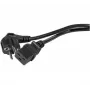 EXERTIS CONNECT 16 A maitinimo kabelis, kampuotas Schuko – tiesus C19, 3 m, juodas 808018