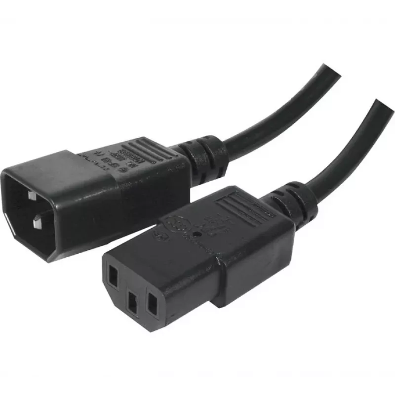 EXERTIS CONNECT šaltojo prietaiso maitinimo prailginimo kabelis IEC C13 juodas 7,5 m (EXC808051)