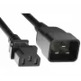 EXERTIS CONNECT maitinimo prailginimo kabelis IEC C20 į C13 3 m juodas 808001