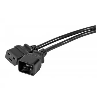 EXERTIS CONNECT maitinimo prailginimo kabelis C20 į C19, 2 m, juodas, 808002