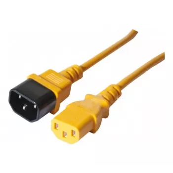 EXERTIS CONNECT maitinimo prailginimo kabelis IEC C14 į C13, 1,8 m, oranžinis EXC808075