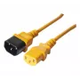 EXERTIS CONNECT maitinimo prailginimo kabelis IEC C14 į C13, 1,8 m, oranžinis EXC808075