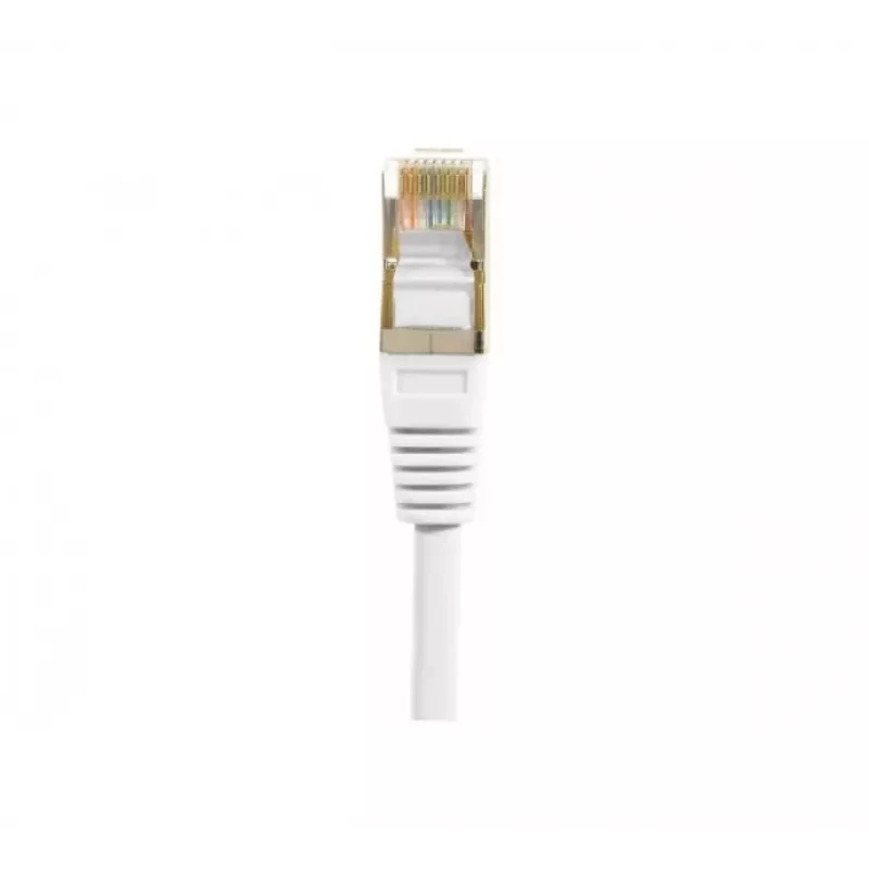 EXERTIS CONNECT CAT.6 F/UTP komutacinis kabelis, baltas, 10 m, plonos apsauginės movos, RJ45, 250 MHz, Gigabit Ethernet 853816