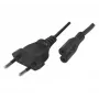 Exertis Connect maitinimo laidas, Europlug į Euro 8 lizdą, juodas, 1,0 m (808308)