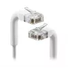 Exertis Connect RJ45 komutacinis kabelis, Cat. 6A, F/FTP, kampuotas, be halogenų, pilkas, 0,3 m (854306)