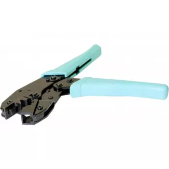 EXERTIS CONNECT 812028 RJ45 8P8C tinklo kabelių presavimo įrankis su pjaustytuvu ir nuėmikliu