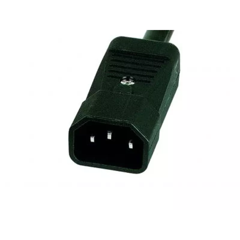 EXERTIS CONNECT 19 inch 1U 9 lizdų IEC C13 PDU, aliuminio korpusas, 2,5 m kabelis, juodas 808901