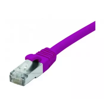 EXERTIS CONNECT Cat 6 F/UTP komutacinis kabelis, PoE, be halogenų, violetinis, 25 m 854418