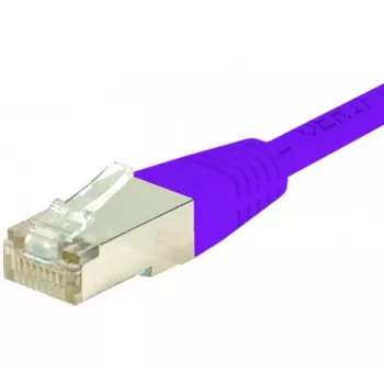 EXERTIS CONNECT CAT.6 S/FTP PiMF komutacinis kabelis, violetinės spalvos, 1,0 m 854454