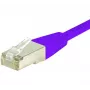 EXERTIS CONNECT CAT.6 S/FTP PiMF komutacinis kabelis, violetinės spalvos, 1,0 m 854454