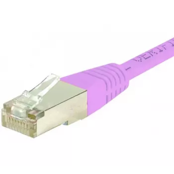 EXERTIS CONNECT Cat.6 S/FTP PiMF komutacinis kabelis, RJ45, rožinis, 30 m 854488