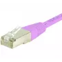 EXERTIS CONNECT Cat.6 S/FTP PiMF komutacinis kabelis, RJ45, rožinis, 30 m 854488