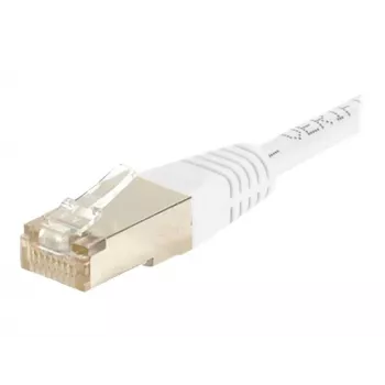EXERTIS CONNECT CAT.6 S/FTP PiMF komutacinis kabelis, baltas, 10,0 m 856896