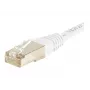 EXERTIS CONNECT CAT.6 S/FTP PiMF komutacinis kabelis, baltas, 10,0 m 856896