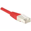 EXERTIS CONNECT Cat5e F/UTP komutacinis kabelis, RJ45, raudonas, 0,3 m 857050