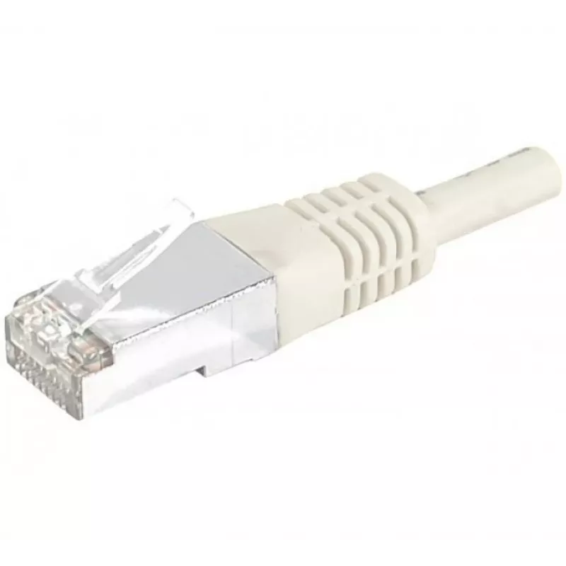 EXERTIS CONNECT Cat.6A S/FTP komutacinis kabelis, 20 m, pilkas 857780