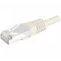 EXERTIS CONNECT Cat.6A S/FTP komutacinis kabelis, 90 m, pilkas, 10 Gbps, plonas snagless apsauginis gaubtelis 857795
