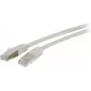 EXERTIS CONNECT Cat.6A S/FTP komutacinis kabelis, 90 m, pilkas, 10 Gbps, plonas snagless apsauginis gaubtelis 857795