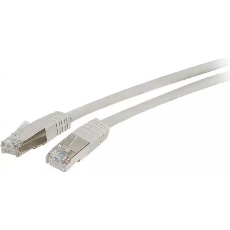 EXERTIS CONNECT Cat.6A S/FTP komutacinis kabelis, 90 m, pilkas, 10 Gbps, plonas snagless apsauginis gaubtelis 857795