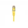 Exertis Connect Cat5e F/UTP komutacinis kabelis RJ45 į RJ45, 2m, geltonas 854105