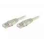 EXERTIS CONNECT Dexlan Cat6 U/UTP RJ45 komutacinis kabelis, 3m, pilkas 854185