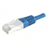 EXERTIS CONNECT Cat.6A S/FTP komutacinis kabelis, 10 m, mėlynas 858322