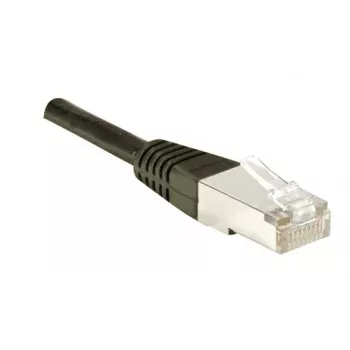 EXERTIS CONNECT Cat.6 S/FTP PiMF komutacinis kabelis, juodas, 0,7 m, plonas Snagless 856843