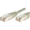 Exertis Connect 856810 Cat6 S/FTP komutacinis kabelis, 0,15 m, pilkas