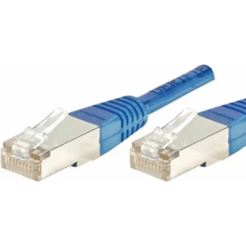 Exertis Connect 856832 Cat6 S/FTP komutacinis tinklo kabelis, 0,5 m, mėlynas