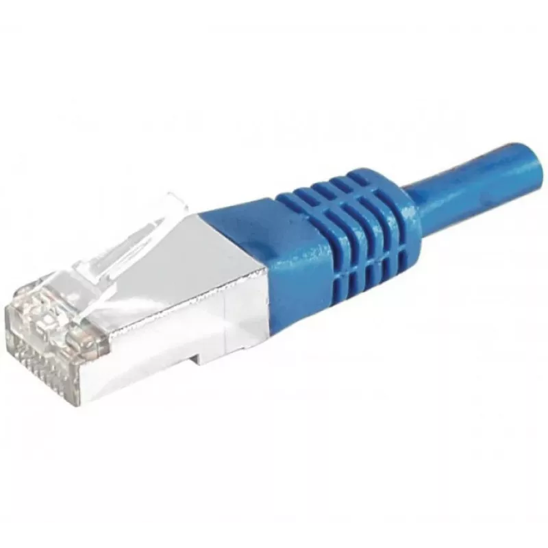 Exertis Connect 856832 Cat6 S/FTP komutacinis tinklo kabelis, 0,5 m, mėlynas