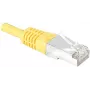EXERTIS CONNECT Cat.6 S/FTP PiMF komutacinis kabelis, geltonas, 0,3 m, plonu apsauginiu antgaliu
