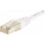 Exertis Connect 856833 Cat6 S/FTP tinklo komutacinis kabelis, 0,5 m, baltas