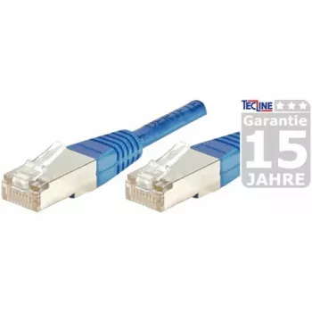 EXERTIS CONNECT Cat.6 S/FTP komutacinis kabelis, 0,3 m, mėlynas, 856823