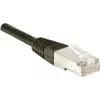 Exertis Connect 856834 Cat6 S/FTP komutacinis kabelis, 0,5 m, juodas