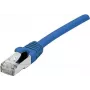 EXERTIS CONNECT Cat6 F/UTP PoE bekalis mėlynas komutacinis kabelis, 25 m 854401