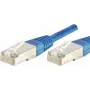 Exertis Connect 856850 Cat6 S/FTP komutacinis kabelis, 1 m, mėlynas