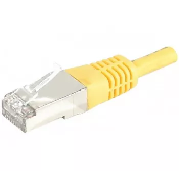 EXERTIS CONNECT Cat6 S/FTP PiMF komutacinis kabelis, geltonas, 2,0 m 856867