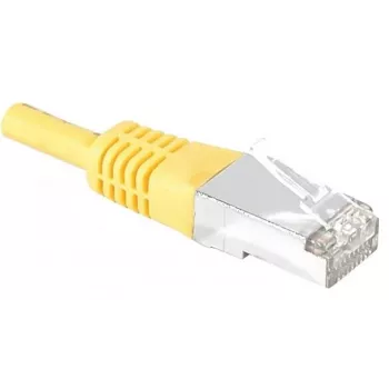 Exertis Connect Cat6 S/FTP komutacinis kabelis, 1 m, geltonas 856849