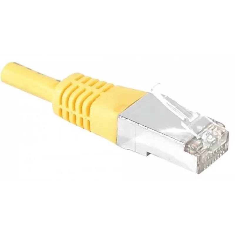 Exertis Connect Cat6 S/FTP komutacinis kabelis, 1 m, geltonas 856849