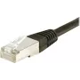 EXERTIS CONNECT Cat.6 S/FTP PiMF komutacinis kabelis, RJ45, juodas, 2 m 856870