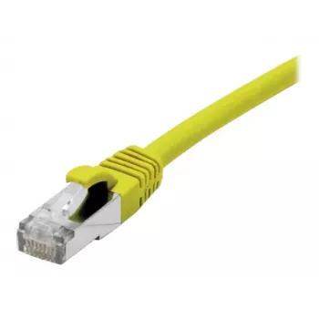 EXERTIS CONNECT Cat 6A S/FTP komutacinis kabelis, 1,5 m, geltonas, 858421