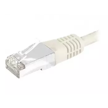 EXERTIS CONNECT Cat6 S/FTP komutacinis kabelis, 1,5 m, pilkas, su siauru apsauginiu lankstuku 856855