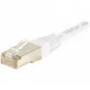 EXERTIS CONNECT Cat.6 S/FTP PiMF komutacinis kabelis, RJ45, baltas, 30 m 856935
