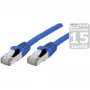 EXERTIS CONNECT Cat 6A S/FTP komutacinis kabelis, 5 m, mėlynas 858456