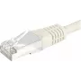 EXERTIS CONNECT Cat.6 S/FTP komutacinis kabelis, PiMF, pilkas, 15,0 m, plonas snagless apsauginis įvorė 856900